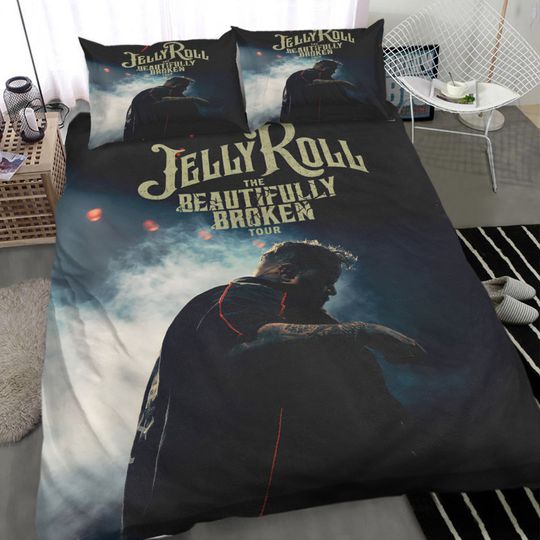 Discover Jelly Roll The Beautifully Broken Bedding Set, Gifts for Fan