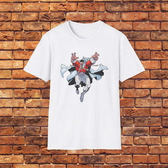 Discover Invincible Thragg Aura T-Shirt, Superhero Comic Book Shirt
