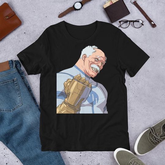 Discover Superhero Comic Inspire T-Shirt, Invincible Hero Conquest