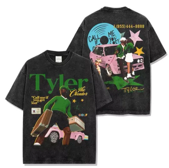 Discover Tyler The Creator Vintage Wash T-Shirt