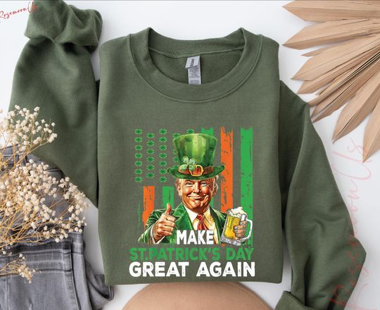 Discover Trump St Patrick's Day, Make St Patrick's Day Great Again Shirt