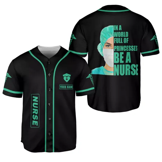 Discover Personalized Nurse Baseball Jersey Shirt, Nurse Graduation Gifts, Nursing Emerge