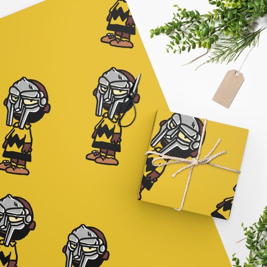 Discover Dooom Charlie Wrapping Paper Dooom - Hip Hop - Mask - Gift
