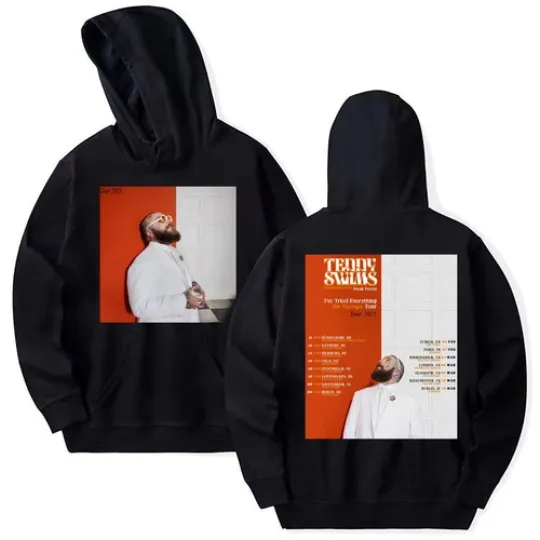 Discover Teddy Swims Tour 2025 Collection Gift For Fan Hoodie