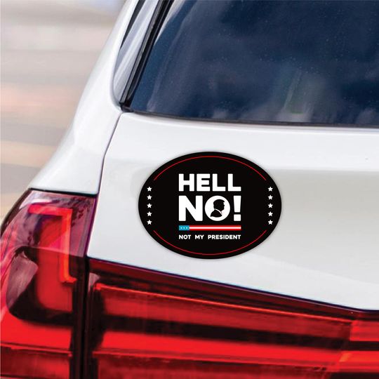 Discover Not My President Magnet, Anti-Trump Magnet, Equality, Political, Democracy Magnet