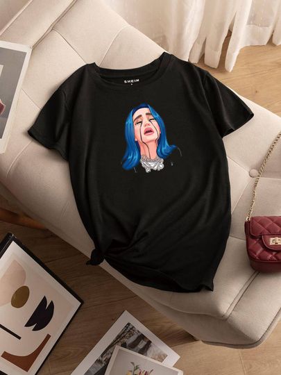 Discover Billie Eilish Inspired T-Shirt Music Shirt | Billie Eilish Merch