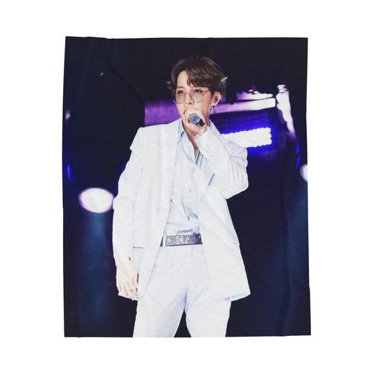 Discover Hobi Merch Blanket, Hobi Photo Velveteen Blanket