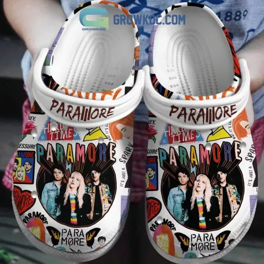 Discover Paramore Hard Time Fan Clogs