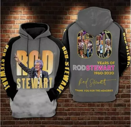 Discover Rod Stewart 3D Hoodie Hoodie 3d
