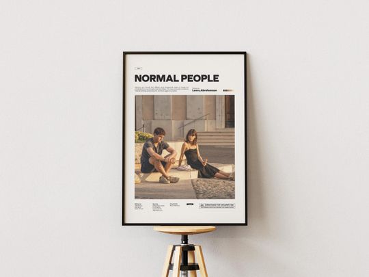 Discover Normal People Series Poster | Normal People TV Series Print | Special Design Poster