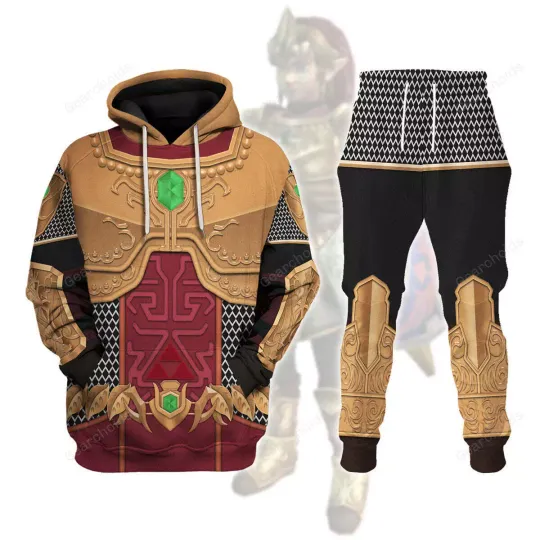 Discover Magic Armor - Twilight Princess Link Attire Hoodie Joggers Set