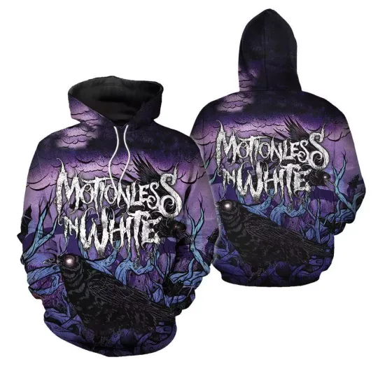 Discover Motionless In White Hoodies  Pullover Black Hoodie