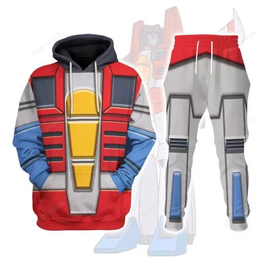Discover Transformers Starscream - Costume Cosplay Hoodie Joggers Set