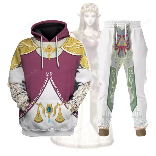 Discover Twilight Princess Attire Hoodie Joggers Set
