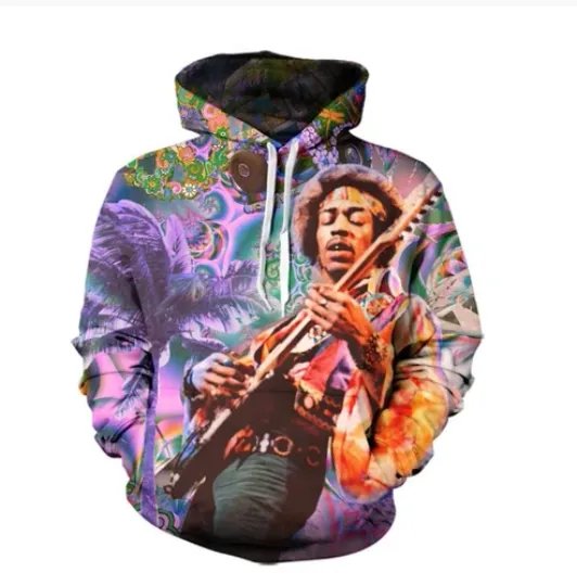 Discover Jimi Hendrix Hoodie- HOODIE 3d, new gift, all printed hoodie best