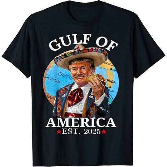 Discover The Gulf of America Shirt, Gulf Of USA America Est 2025