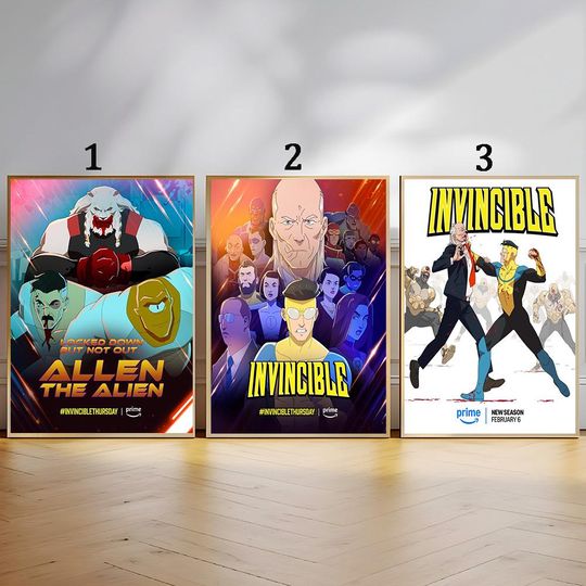 Discover Invincible (tv) Poster, Home Decor, Wall Decor