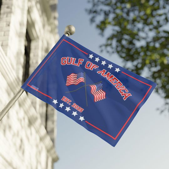 Discover Gulf of America House Flag, Home Decor