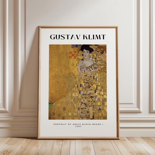 Discover Gustav Klimt Wall Art, Art Nouveau Poster