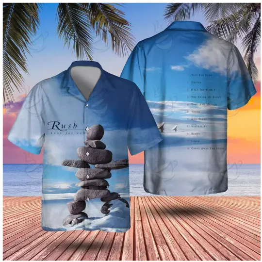 Discover Rock Band Rush Test For Echo Hawaiian Shirt