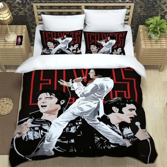 Discover Elvis Presley Bedding Set