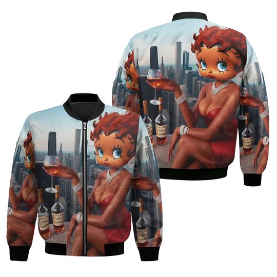 Discover Betty Boop Women's Bomber Jacket, Betty Boop Jacket