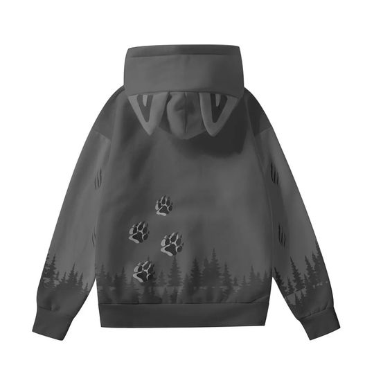 Discover Wolf Hoodie nspired - Unisex Hoodie With Ears