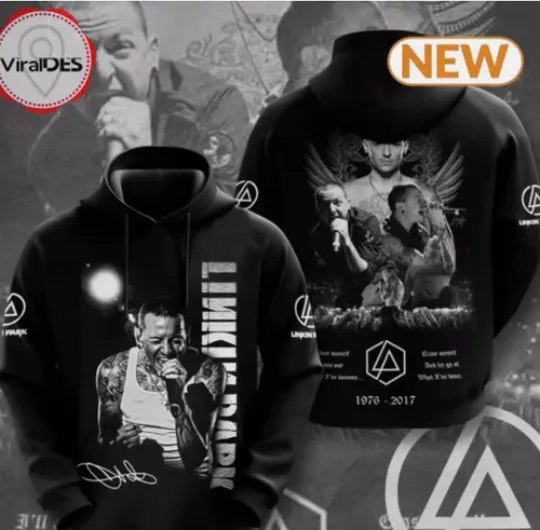 Discover Chester Bennington Thank You 3D Hoodie 3d