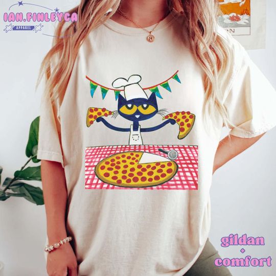 Discover Pete The Cat Loves Pizza Shirt, Pete The Cat School Shirt, Teacher Gifts