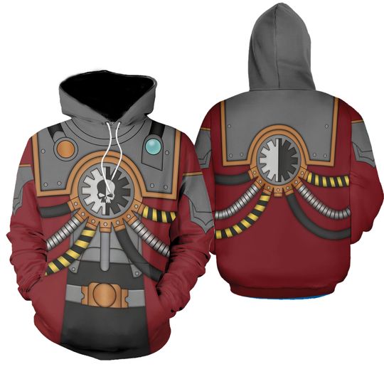 Discover Adeptus Mechanicus Warhammer Costume Hoodie Joggers Sets