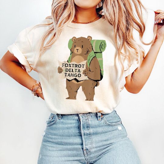 Discover FDT Resist Bear Shirt, Foxtrot Delta Tango anti Trump t shirt