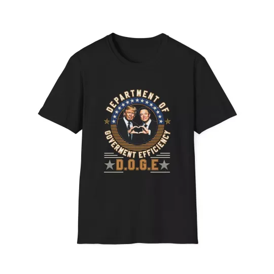 Discover Trump DOGE 2025 Inspirational T-Shirt, Positive Quote Tee