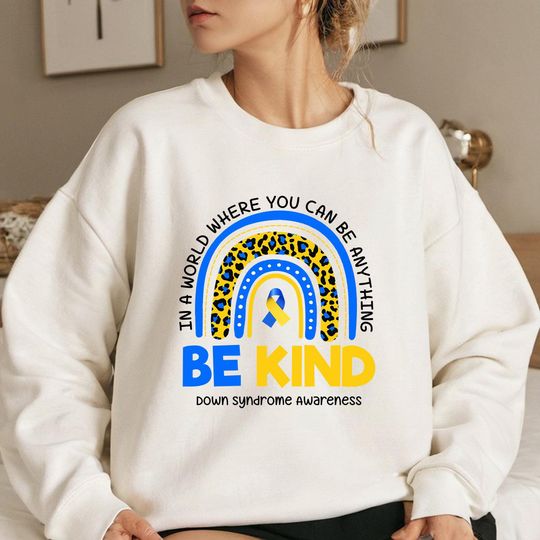 Discover World Down Syndrome Day Sweatshirt, Down Syndrome Awareness Sweatshirt