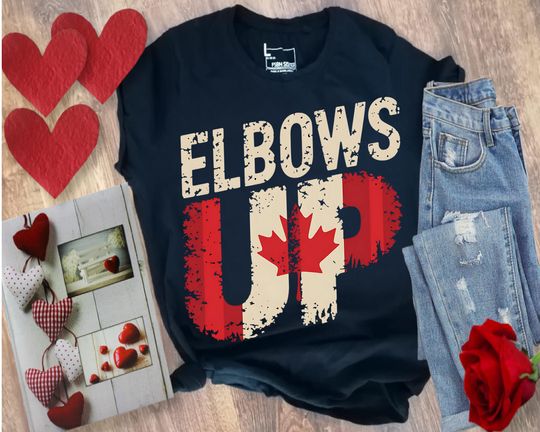 Discover Elbows Up Canada shirt, Elbows Up, canada shirt