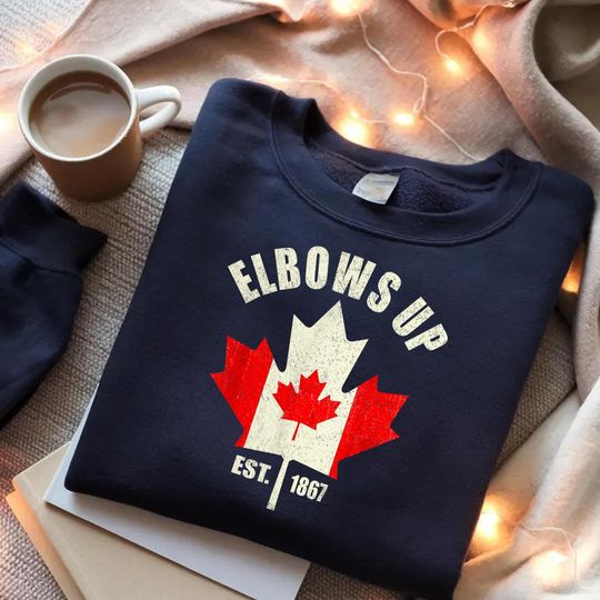 Discover Elbows Up Canada shirt, Elbows Up shirt
