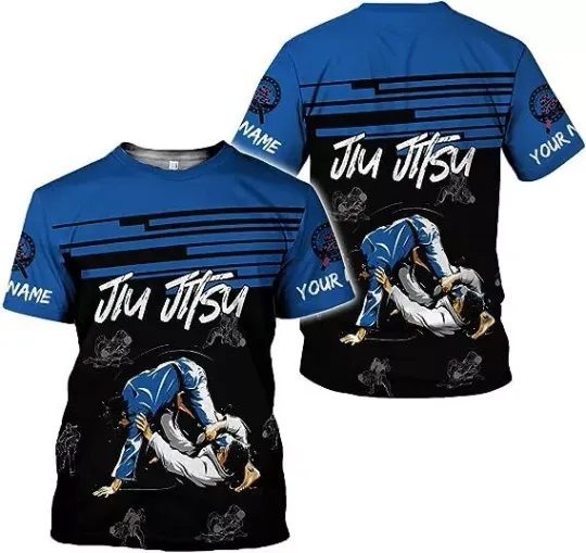 Discover Personalized Brazilian Jiu Jitsu T-Shirt, Jiu Jitsu Shirts for Men & Women