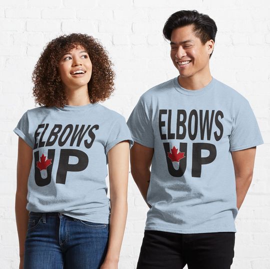 Discover Canadian Elbows Up T-Shirt, Gifts for Friends