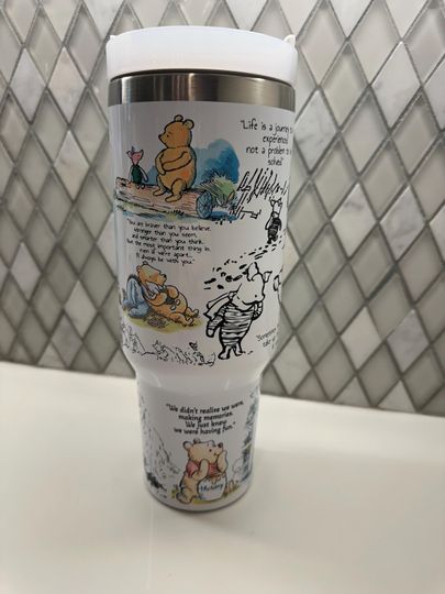 Discover Bear Pooh Tumbler, 40oz