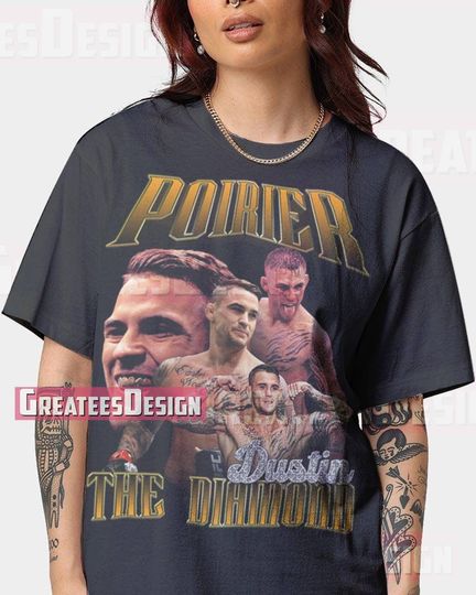 Discover Limited Dustin Poirier Shirt The Diamond T-shirt