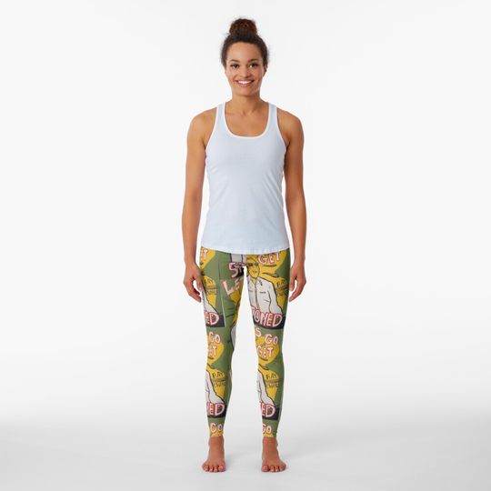 Discover Ray Charles Fan Art, Cartoon Leggings