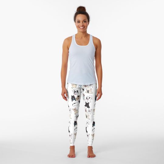 Discover French bulldogs Leggings