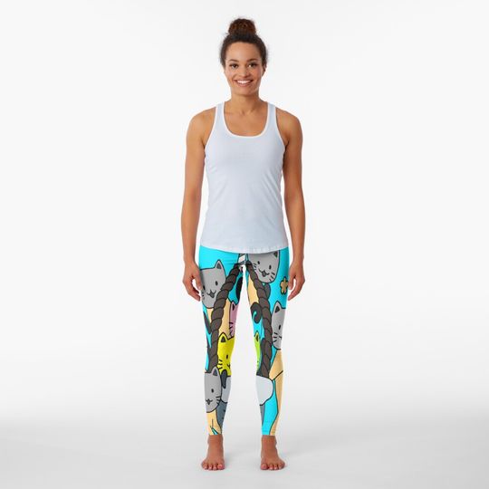 Discover Cat group Leggings