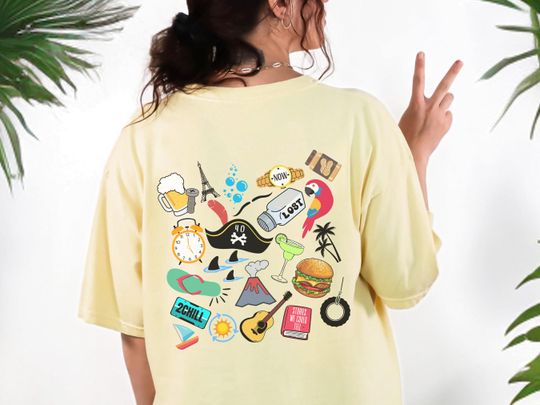 Discover Jimmy Buffett Song Lyrics Shirt