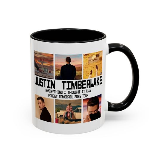 Discover Justin Timberlake world tour mug albums Timberlake cup Justin Timberlake Concert JT