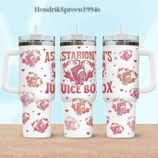 Discover Funny Astarion Game Tumbler 400z, Astarion BG3 Tumbler, Astarions Juice