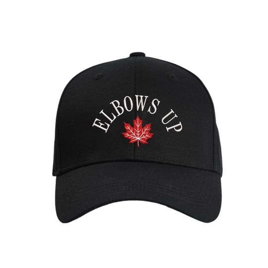 Discover Embroidered Elbows Up Hat, Canada Proud Patriotic Hat, Canada Is Not For Sale Cap