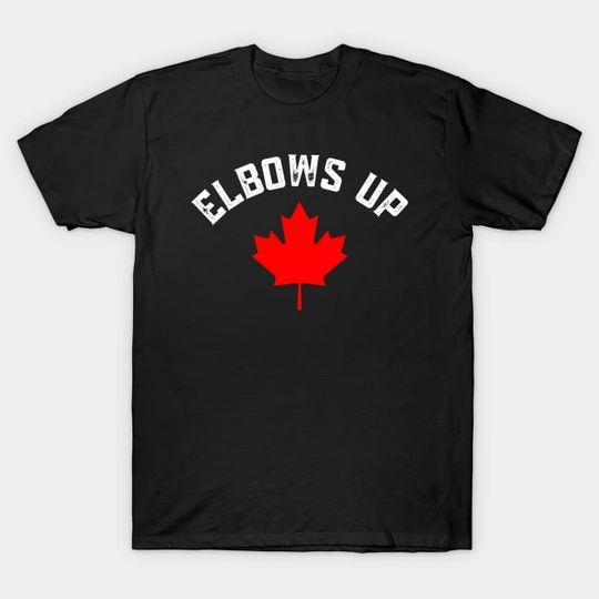 Discover Elbows Up - Protest Support - True North Strong and Free - T-Shirt
