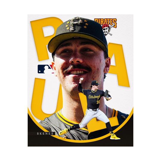 Discover Paul Skenes Matte Vertical Poster