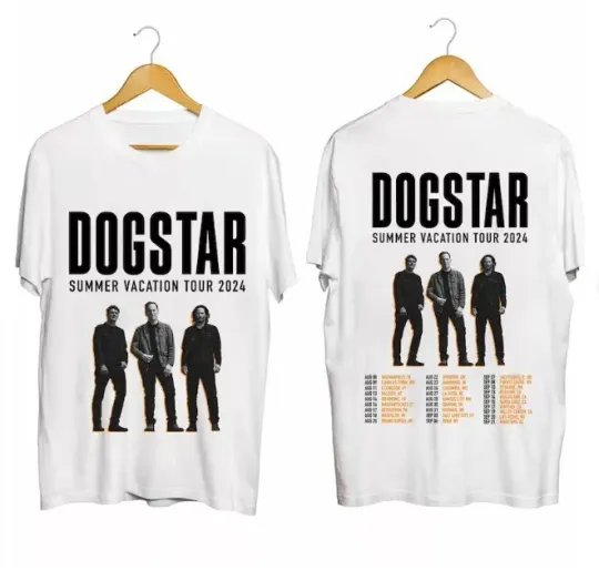 Discover Dogstar Summer Vaction US Tour 2024 Shirt, new shirt all size