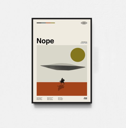 Discover Nope - Jordan Peele Movie Poster, Nope Poster, Film Poster
